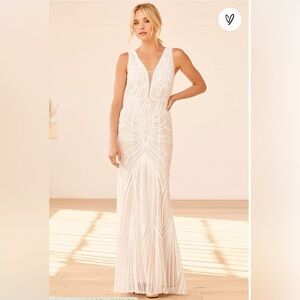 Lulus Splendorous Love Bridal Dress